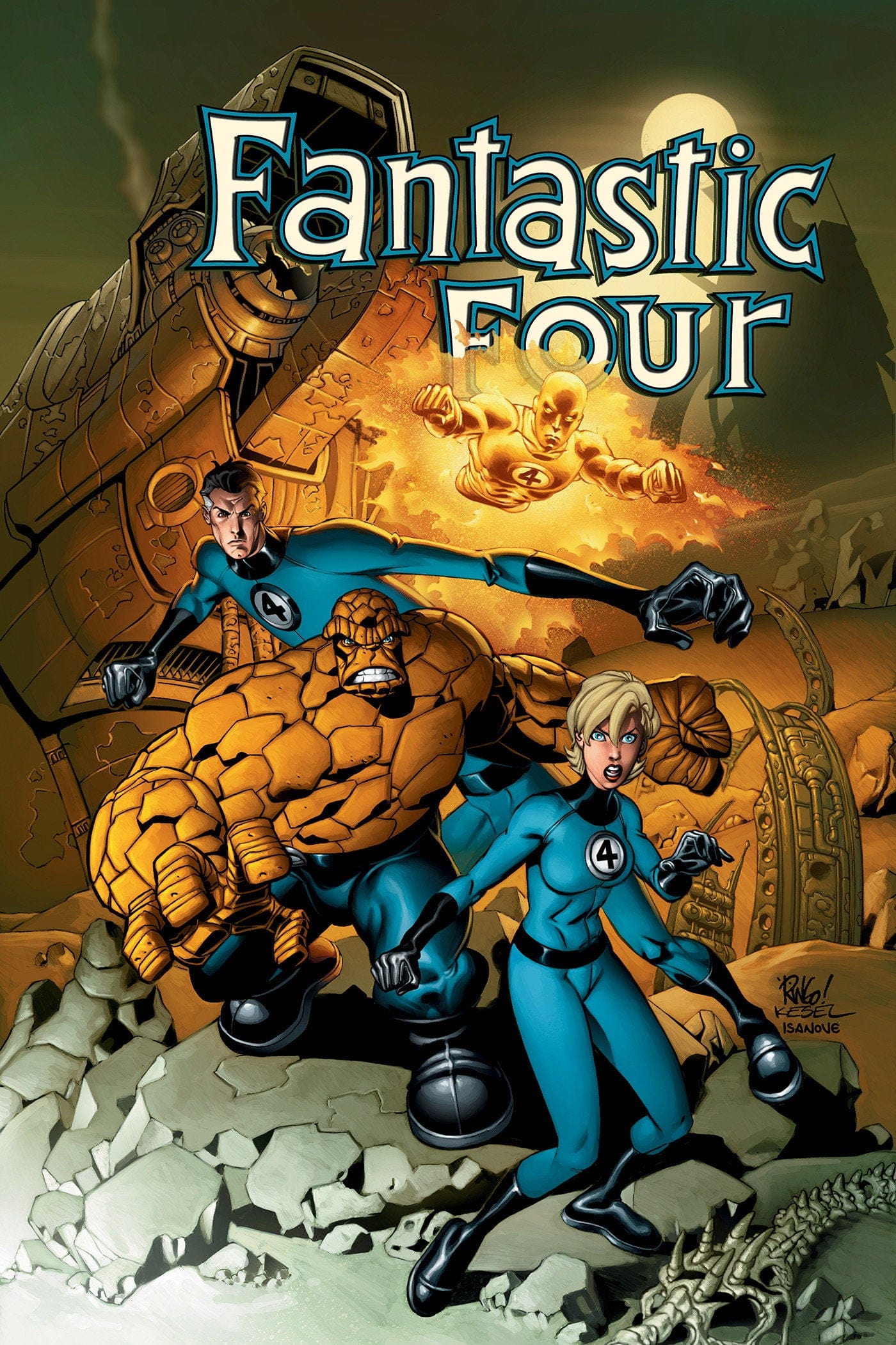 Marvel Graphic Novel Fantastic Four By Waid & Wieringo: Rising Storm TP 9781302962968 PRH-9781302962968