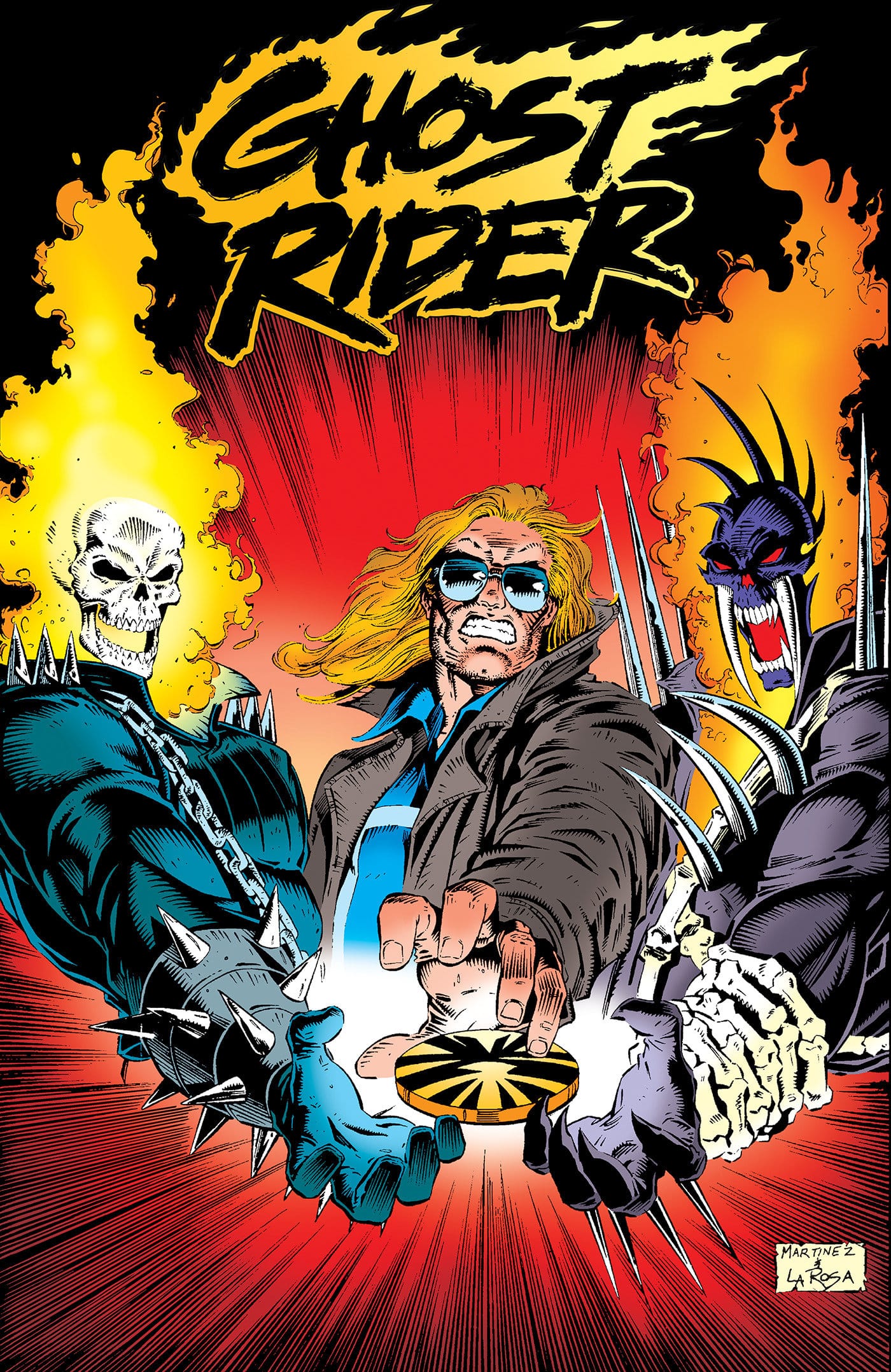 Marvel Graphic Novel Ghost Rider: Danny Ketch Omnibus Vol. 3 Henry Martinez Cover HC (Release Date: 01/05/2027) 9781302970161 PRH-9781302970161