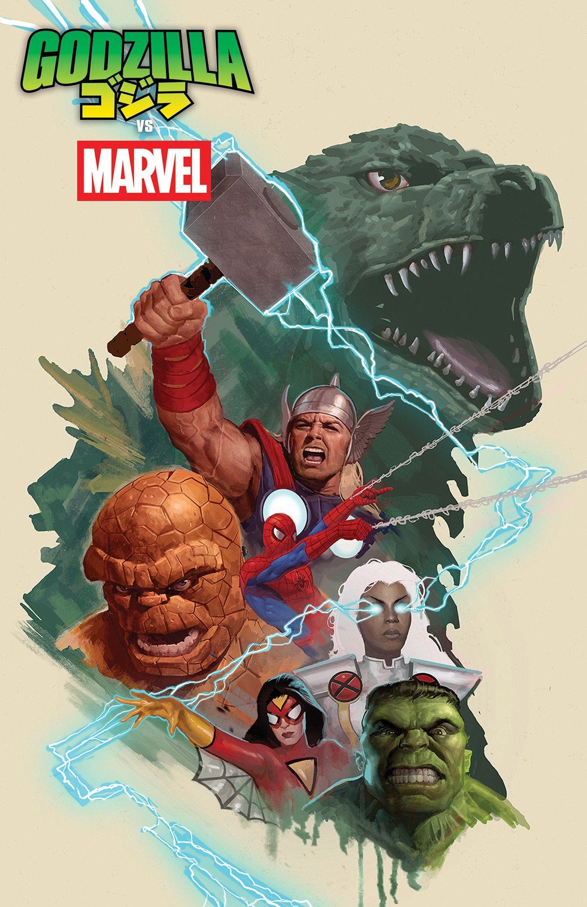 Marvel Graphic Novel Godzilla vs. the Marvel Universe 9781302964887 PRH-9781302964887