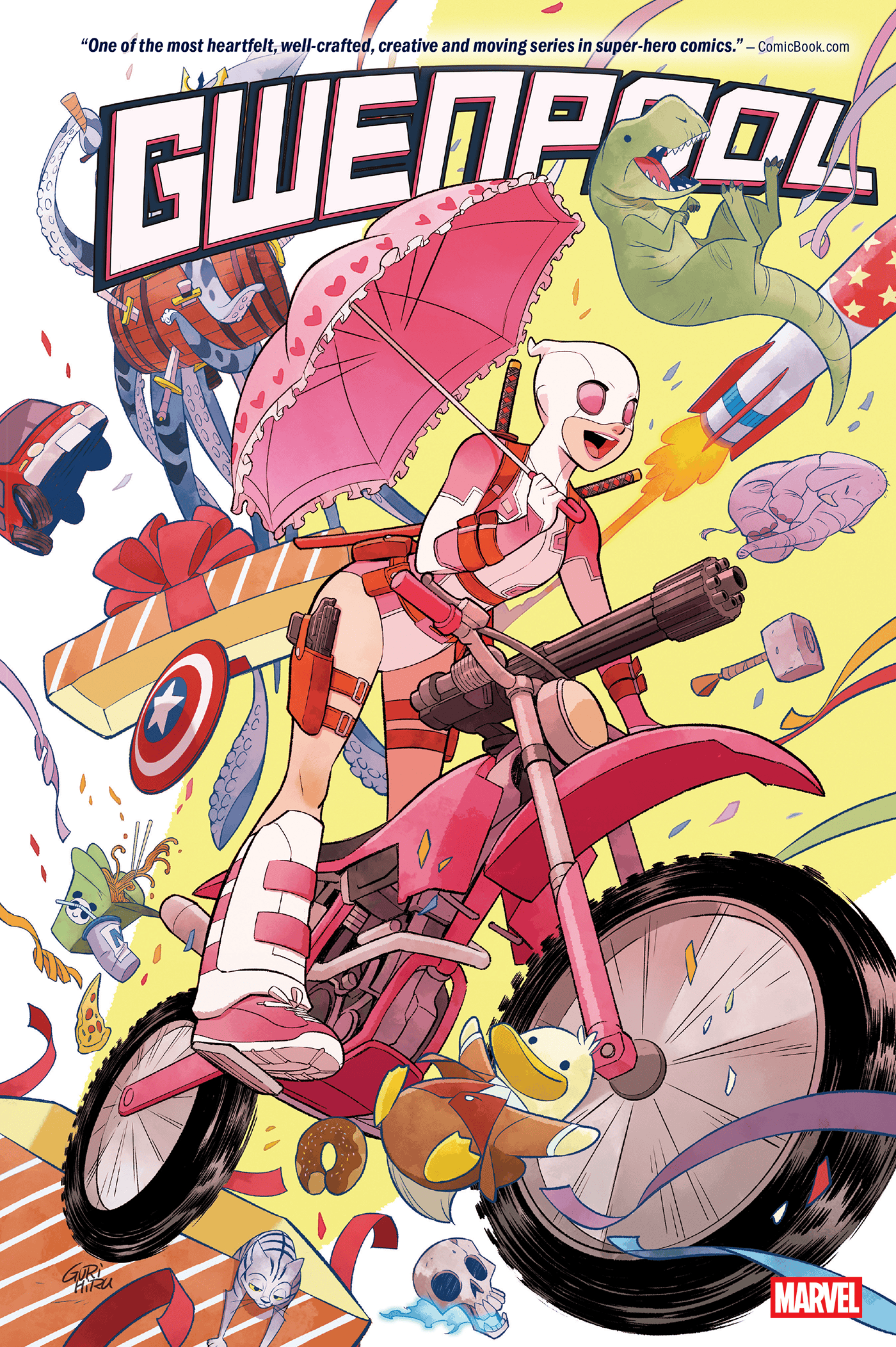 Marvel Graphic Novel Gwenpool Omnibus Gurihiru Cover [New Printing] 9781302970000 PRH-9781302970000