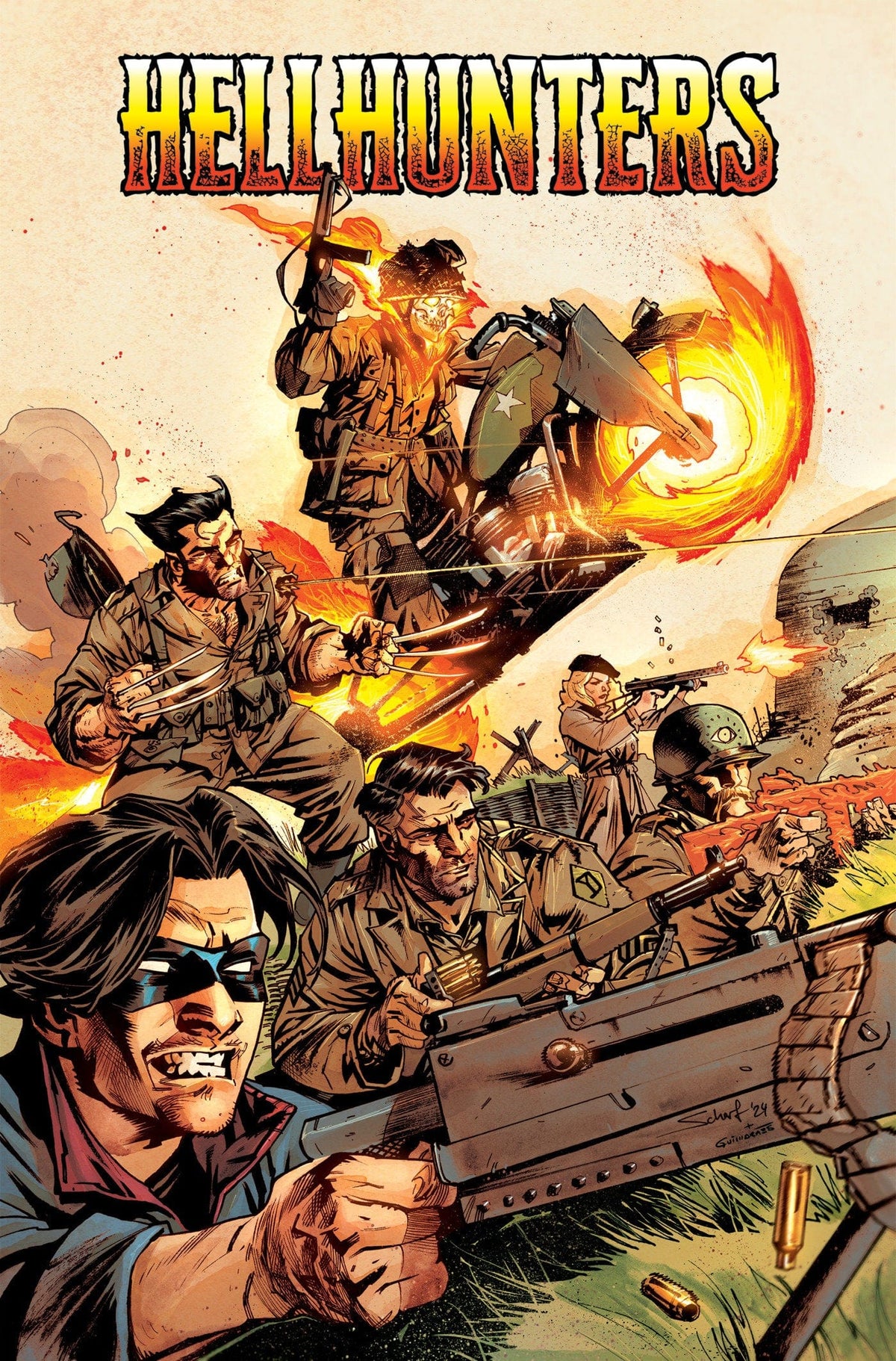 Marvel Graphic Novel Hellhunters 9781302960988 PRH-9781302960988