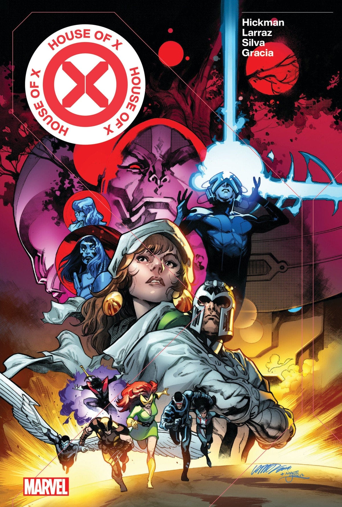 Marvel Graphic Novel House Of X/Powers Of X Hc Pepe Larraz Cover [New Printing] HC 9781302966973 PRH-9781302966973