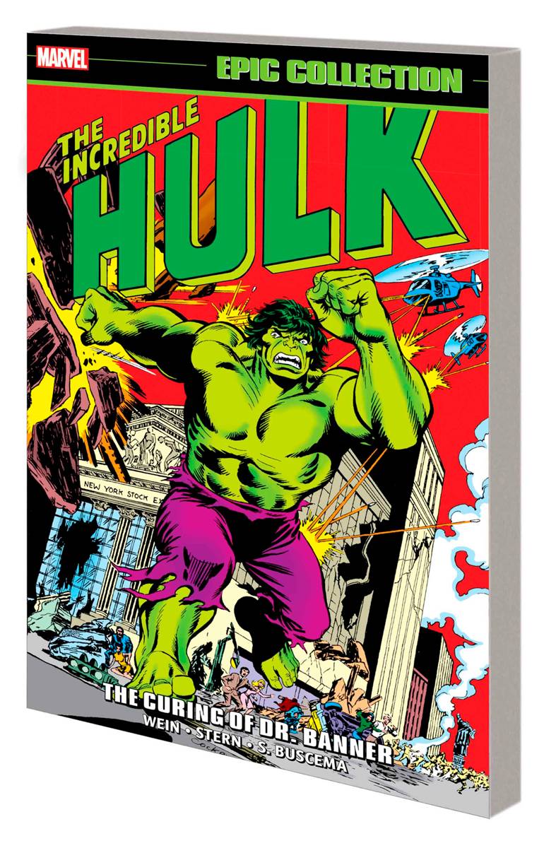 MARVEL PRH Graphic Novel Incredible Hulk Epic Collection The Curing Of Dr Banner TP 9781302948795 JUL230850