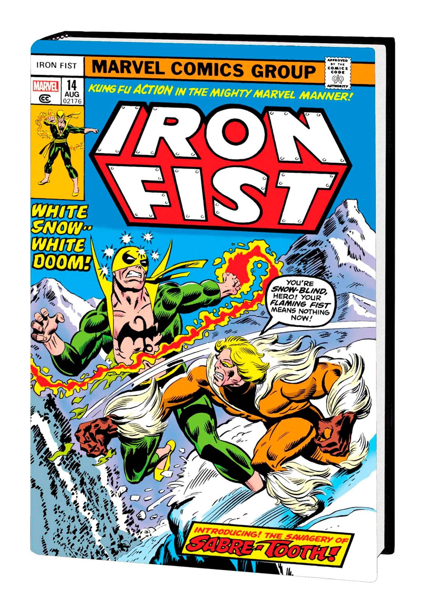 MARVEL PRH Graphic Novel Iron Fist Danny Rand The Early Years Omnibus HC DM Var 9781302954864 JUL230828