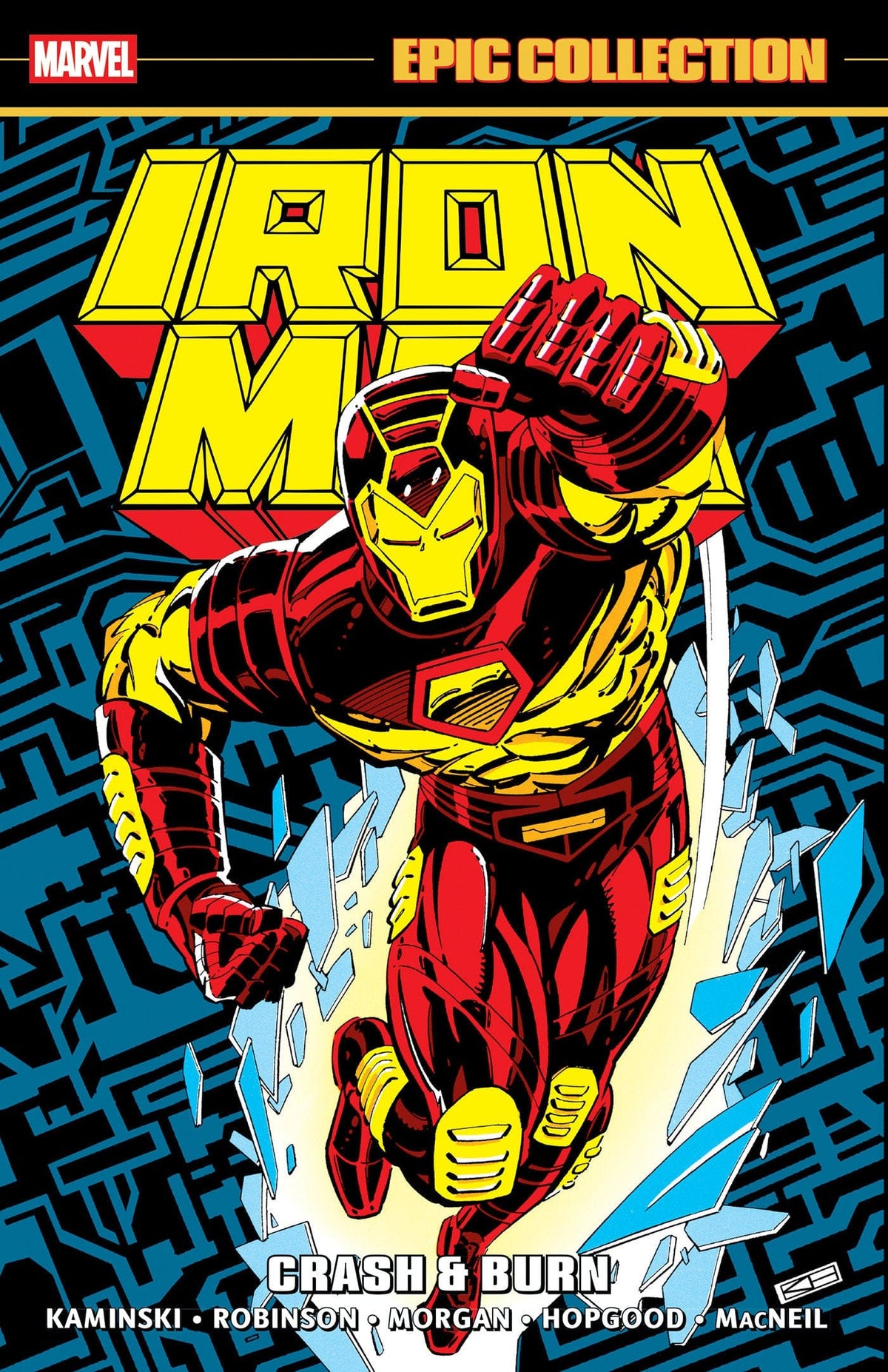 Marvel Graphic Novel Iron Man Epic Collection: Crash & Burn 9781302965297 PRH-9781302965297