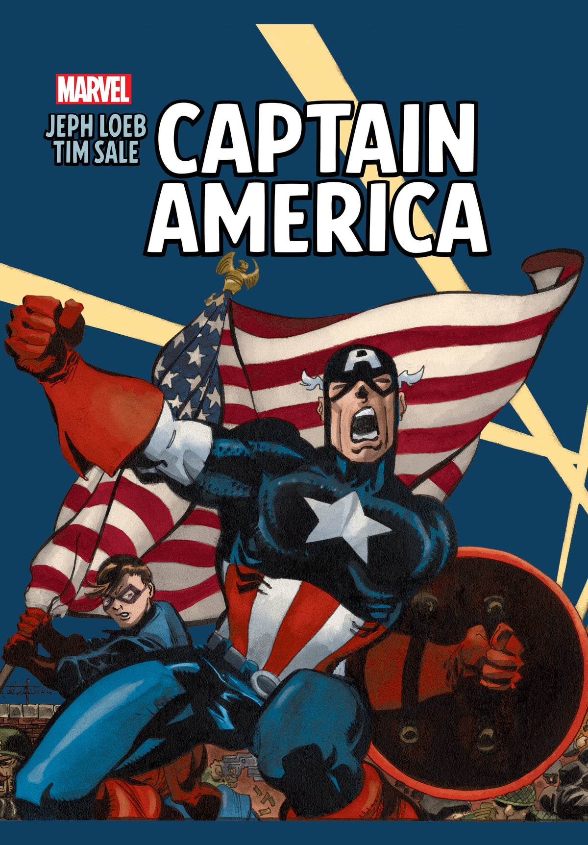 Marvel Graphic Novel Jeph Loeb & Tim Sale: Captain America 9781302962036 PRH-9781302962036