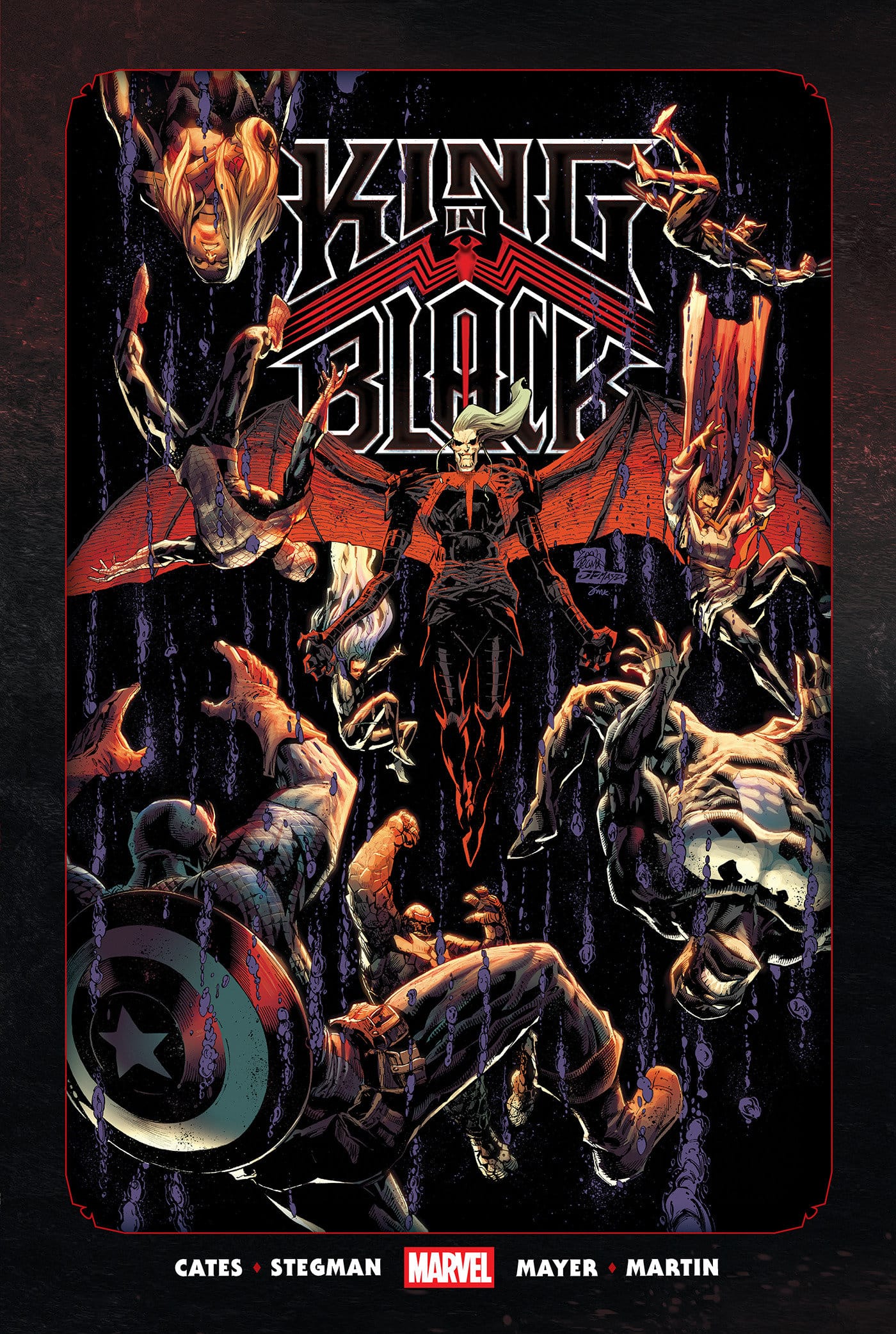 Marvel Graphic Novel King In Black Omnibus Ryan Stegman Fall Cover [New Printing] 9781302970710 PRH-9781302970710