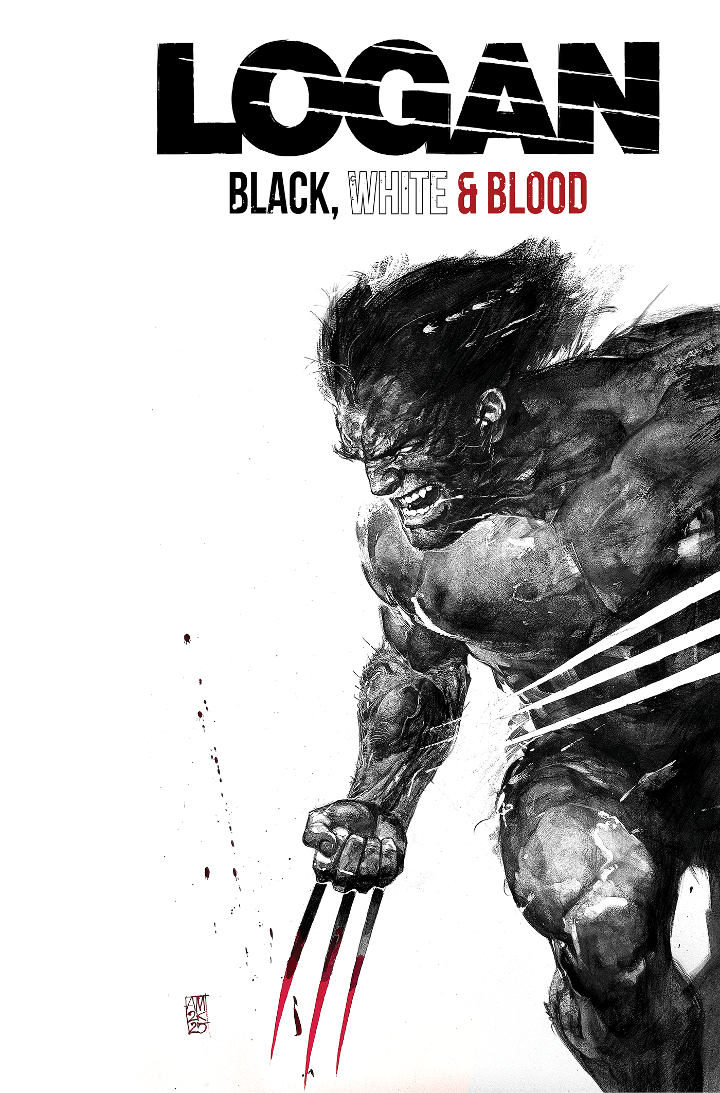 Marvel Graphic Novel Logan: Black, White & Blood Treasury Edition 9781302967321 PRH-9781302967321