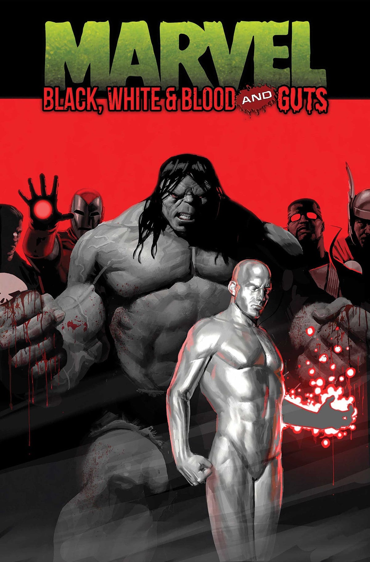 Marvel Graphic Novel Marvel: Black, White & Blood and Guts 9781302967277 PRH-9781302967277