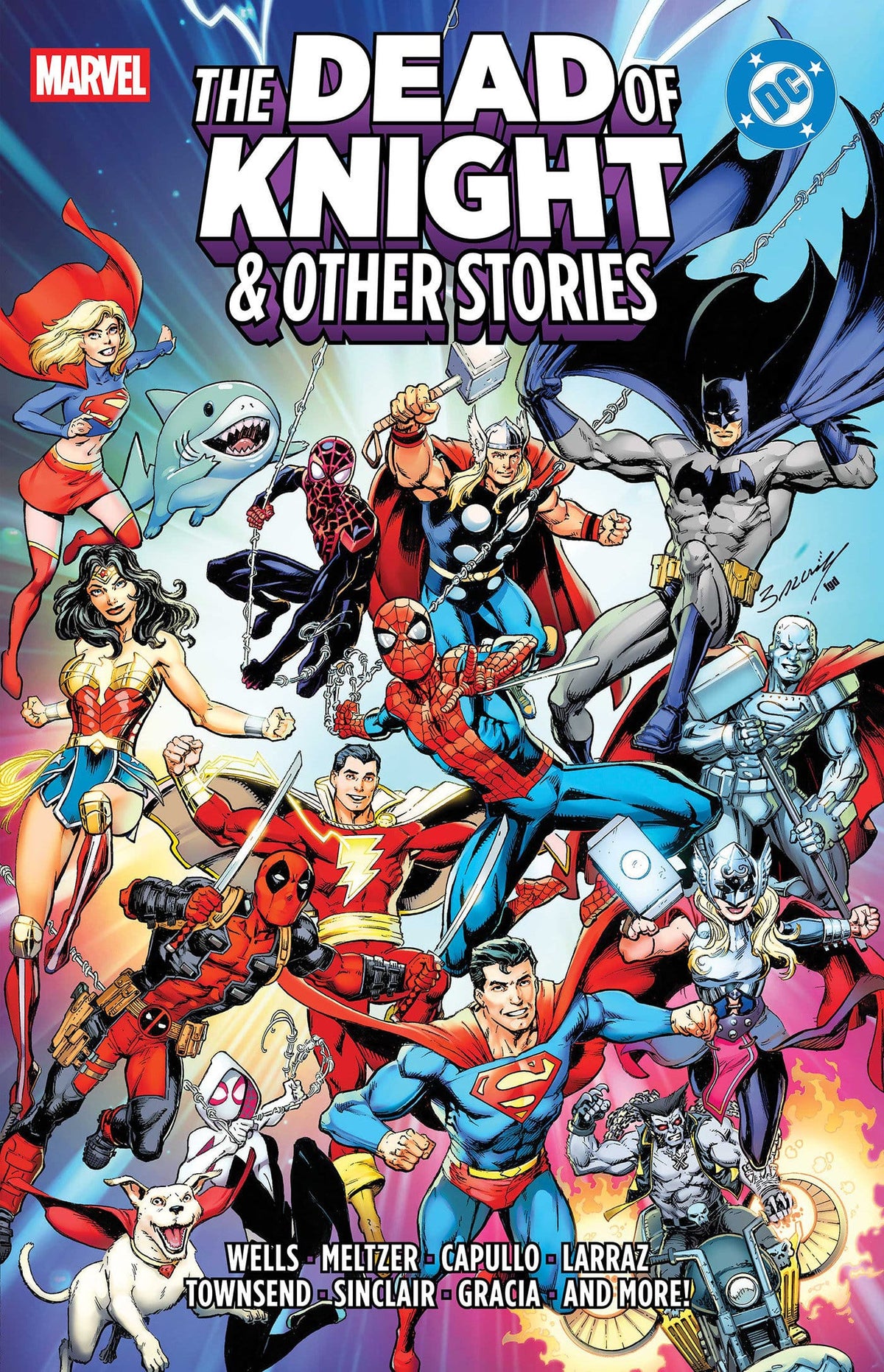 Marvel Graphic Novel Marvel/DC: The Dead Of Knight & Other Stories HC 9781302970246 PRH-9781302970246