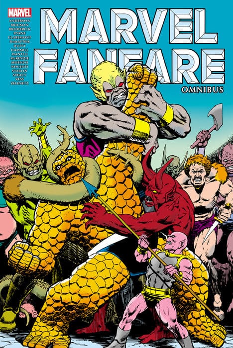 Marvel Graphic Novel Marvel Fanfare Omnibus Vol. 2 Jim Starlin Cover 9781302962654 PRH-9781302962654