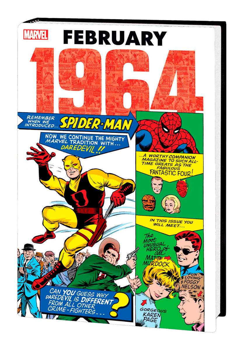 MARVEL PRH Graphic Novel Marvel February 1964 Omnibus HC DM Var 9781302954888 JUL230821