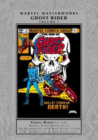 Marvel Graphic Novel Marvel Masterworks: Ghost Rider Vol. 7 9781302962616 PRH-9781302962616