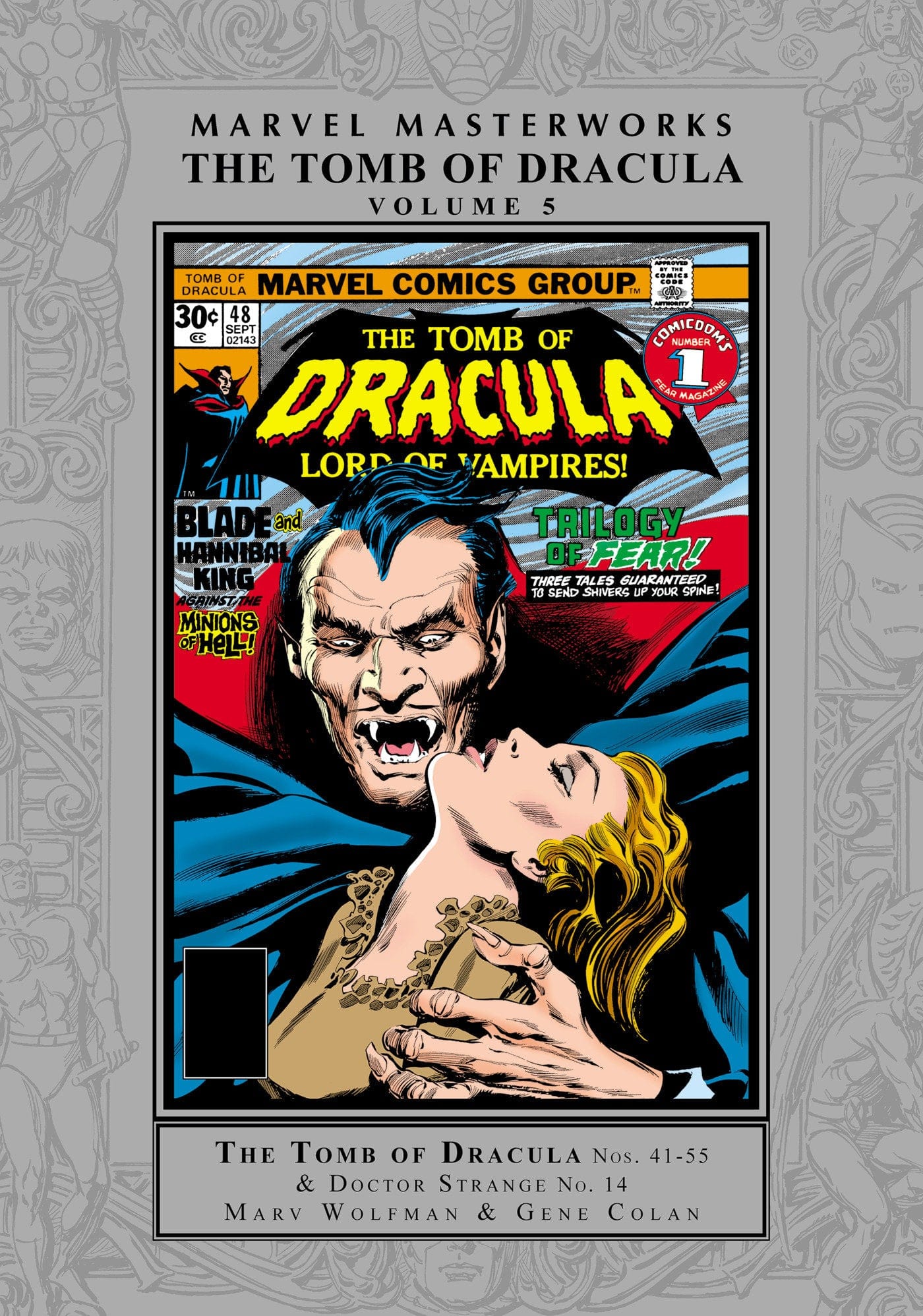 Marvel Graphic Novel MARVEL MASTERWORKS: THE TOMB OF DRACULA VOL. 5 9781302962555 PRH-9781302962555