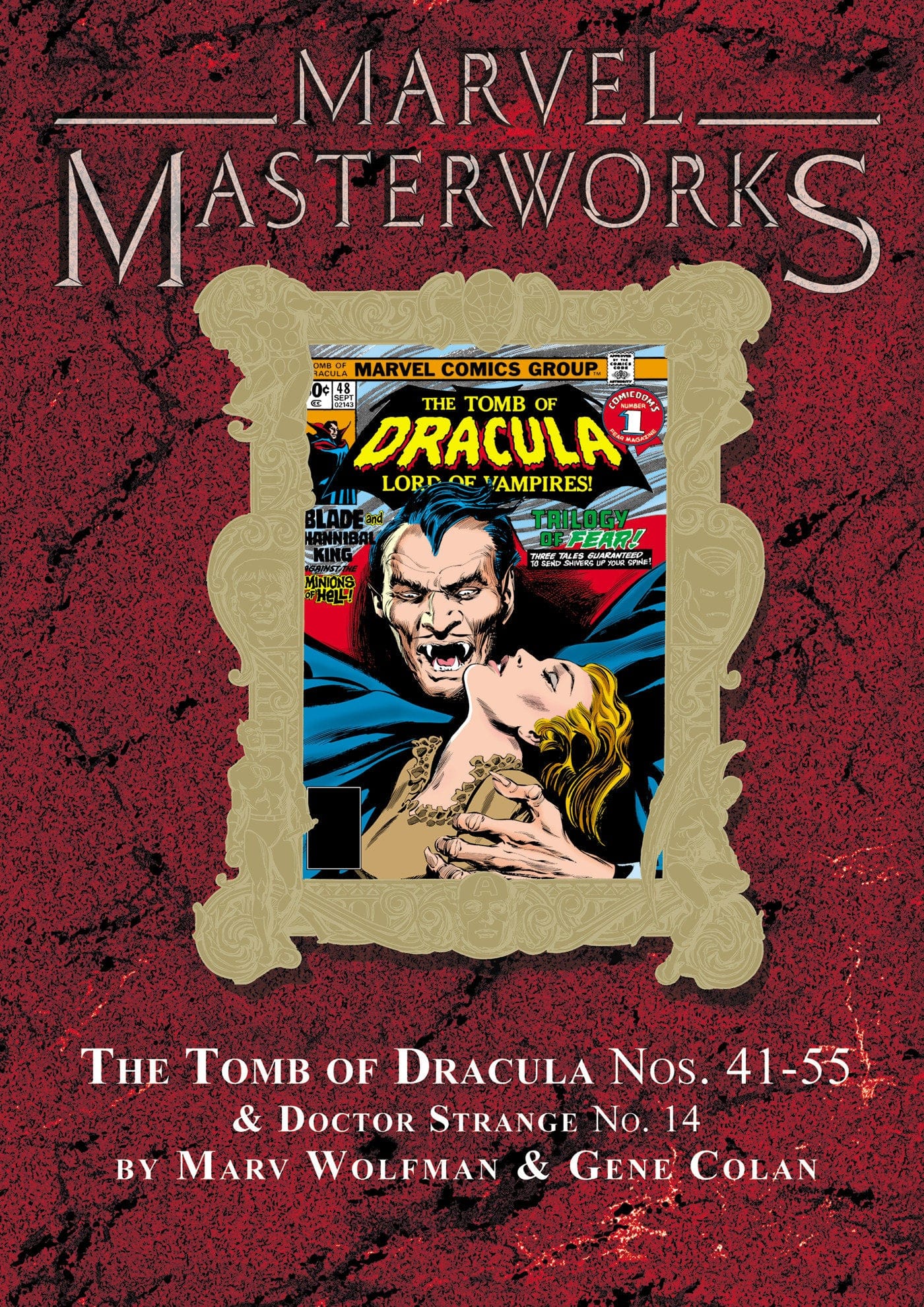 Marvel Graphic Novel MARVEL MASTERWORKS: THE TOMB OF DRACULA VOL. 5 VARIANT [DM ONLY] 9781302962562 PRH-9781302962562