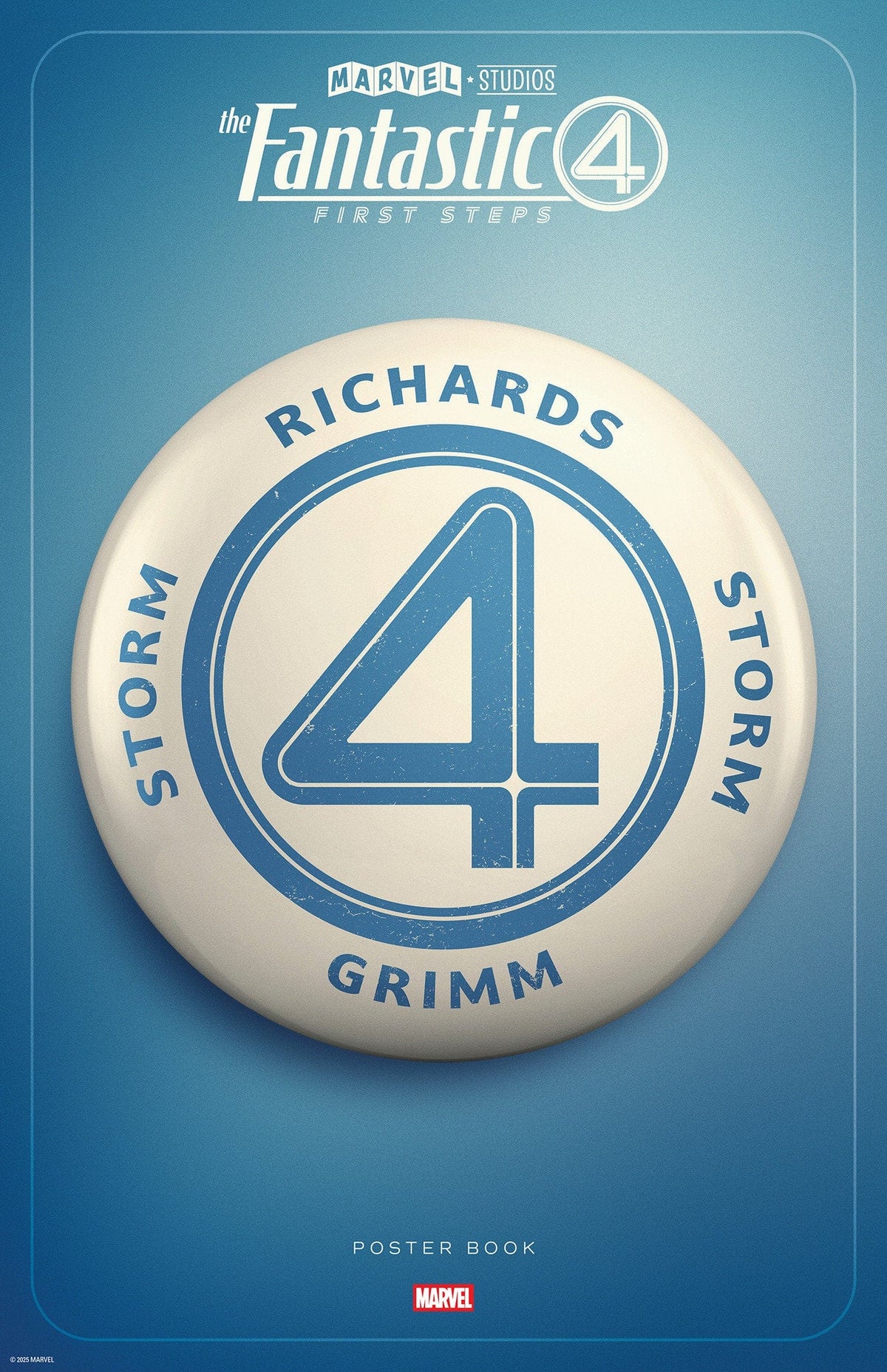 Marvel Graphic Novel Marvel Studios' The Fantastic Four: First Steps Poster Book 9781302968052 PRH-9781302968052