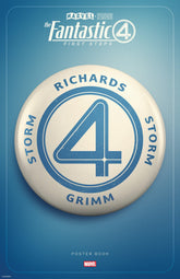 Marvel Graphic Novel Marvel Studios' The Fantastic Four: First Steps Poster Book 9781302968052 PRH-9781302968052