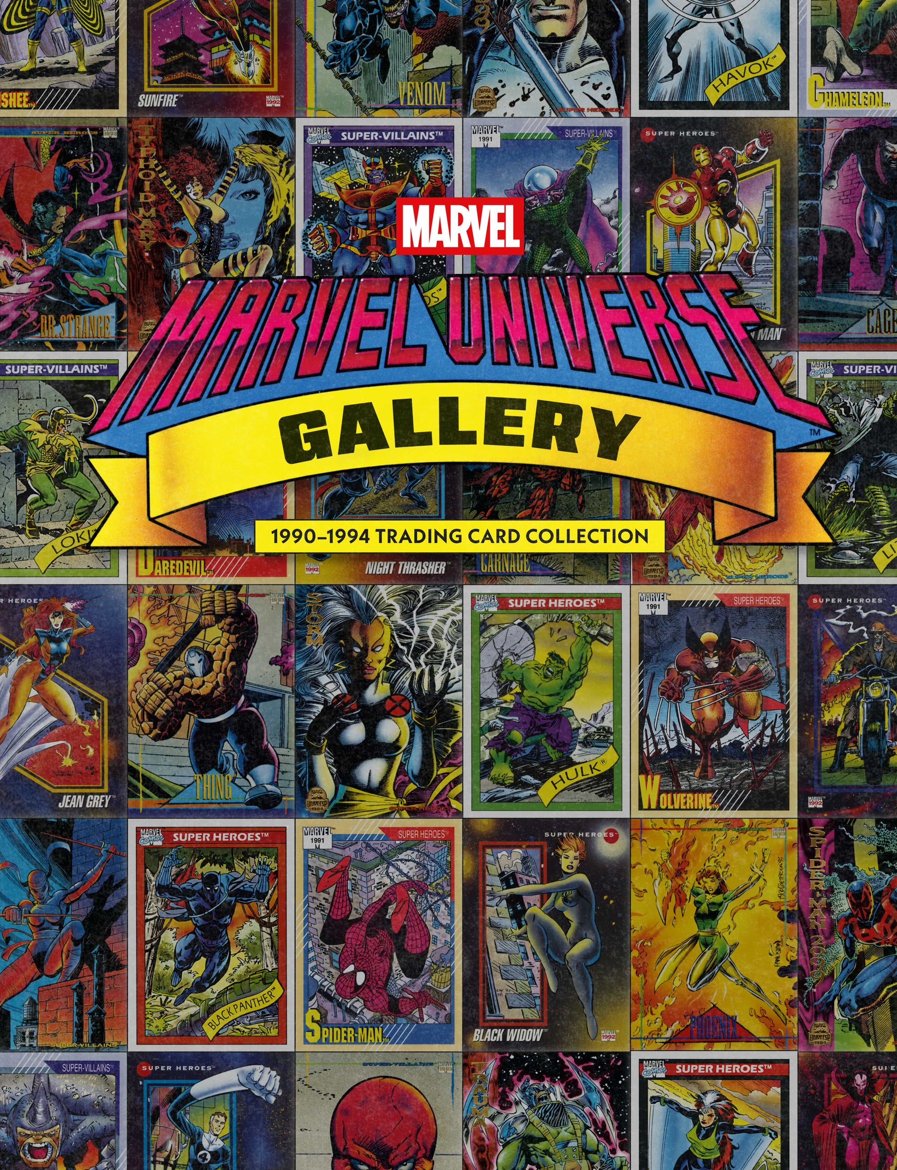 Marvel Graphic Novel Marvel Universe Gallery: 1990-1994 Trading Card Collection (Release Date: 10/28/2026) 9781506753980 PRH-9781506753980