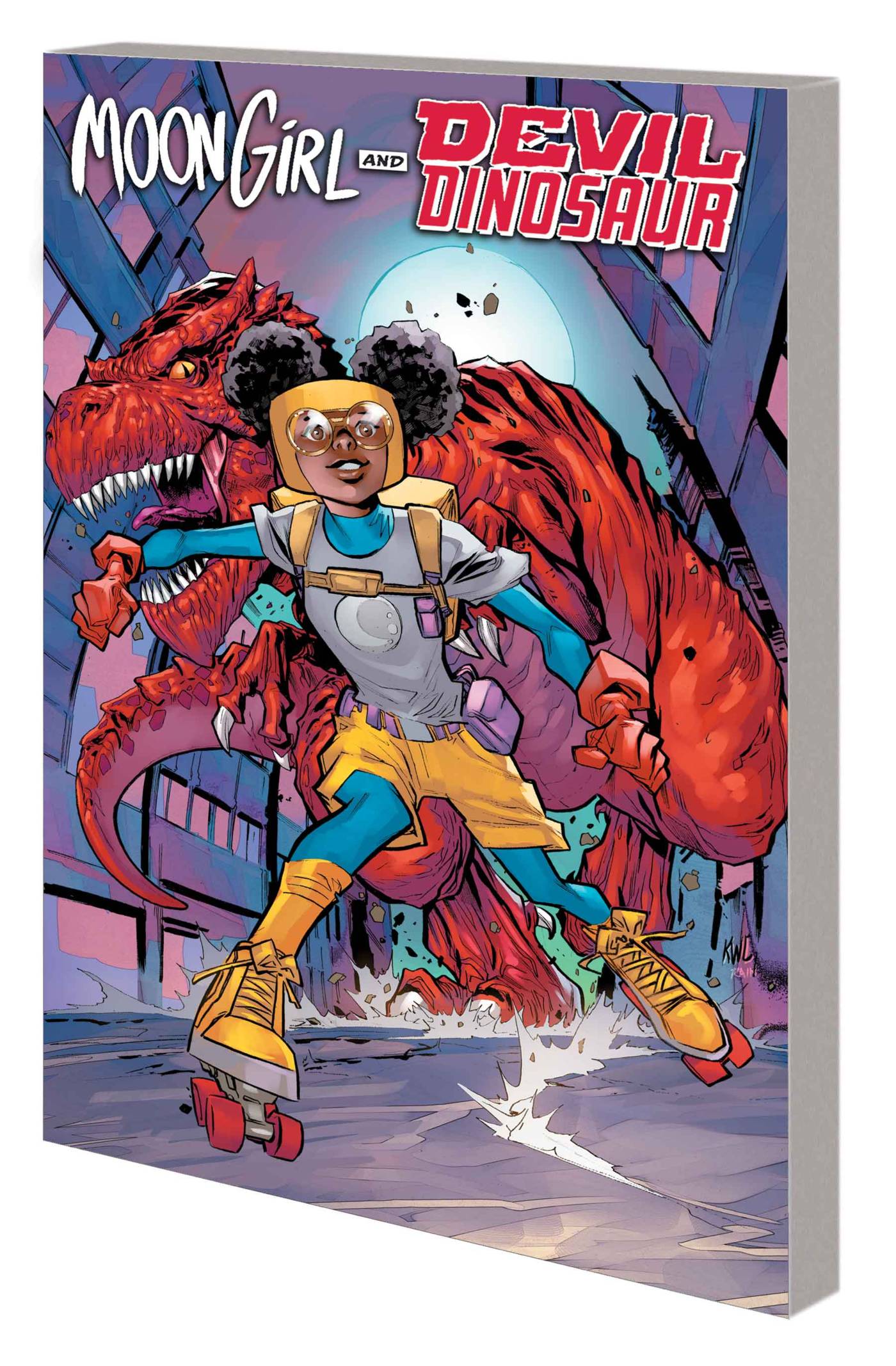 MARVEL PRH Graphic Novel Moon Girl And Devil Dinosaur TP Menace On Wheels 9781302931254 APR230945