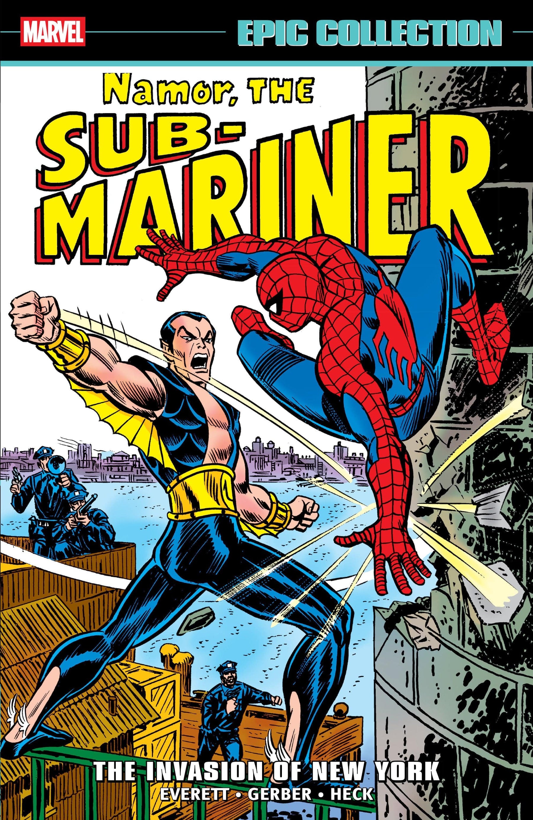 Marvel Graphic Novel Namor The Sub-Mariner Epic Collection: The Invasion Of New York TP 9781302960636 PRH-9781302960636