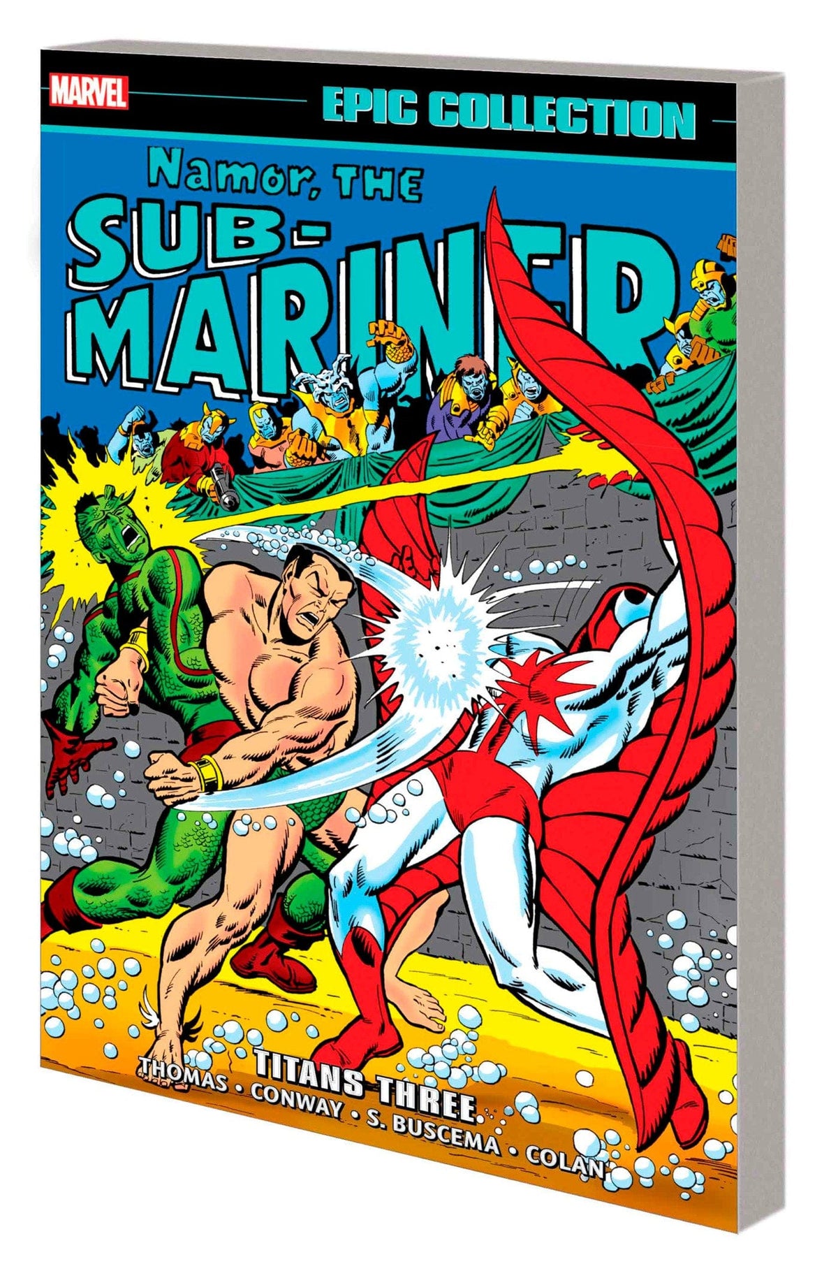 Marvel Graphic Novel NAMOR THE SUB-MARINER EPIC COLLECTION: TITANS THREE 9781302955397 PRH-9781302955397