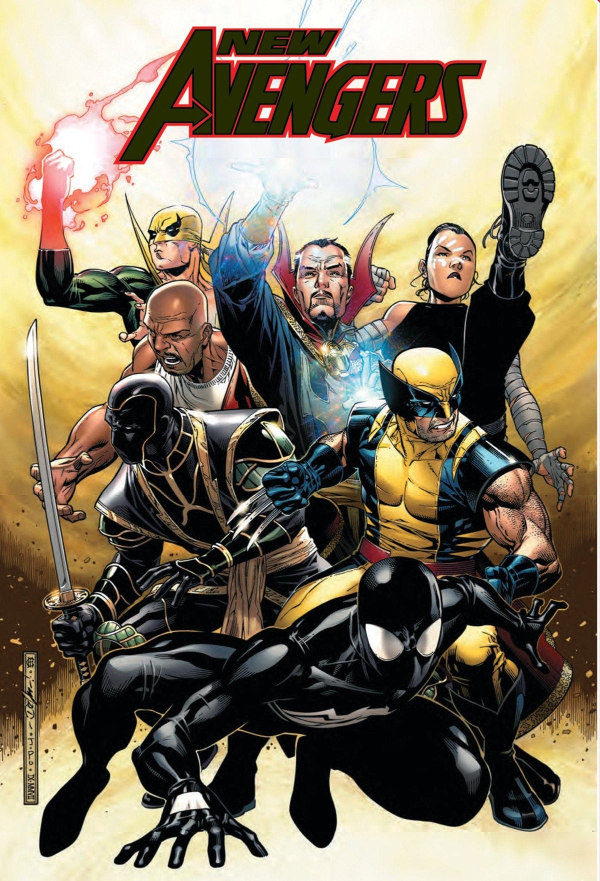 Marvel Graphic Novel NEW AVENGERS BY BRIAN MICHAEL BENDIS OMNIBUS VOL. 2 VARIANT [DM ONLY] 9781302965860 PRH-9781302965860