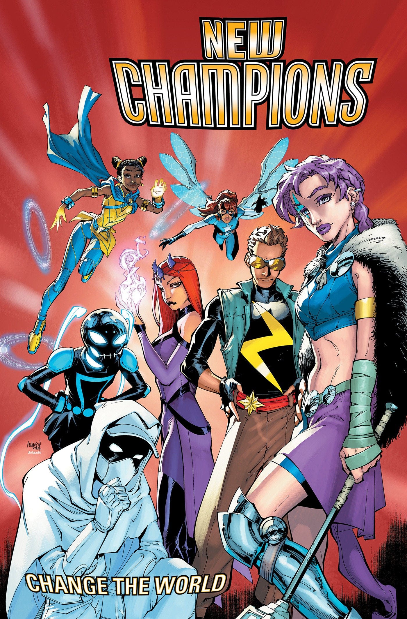 Marvel Graphic Novel New Champions: Change Is Coming TP 9781302963415 PRH-9781302963415