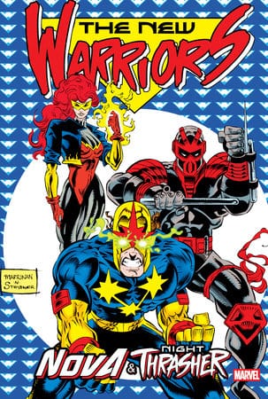 Marvel Graphic Novel New Warriors: Nova & Night Thrasher Omnibus Chris Marrinan Cover 9781302964344 1302964348
