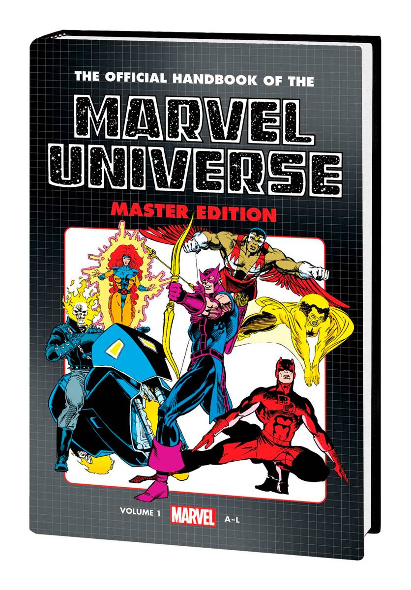 MARVEL PRH Graphic Novel Off Handbook Marvel Universe Master ED Omnibus HC Vol 01 9781302951771 JUL230818