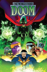 Marvel Graphic Novel One World Under Doom Omnibus R.B. Silva Cover [DM Only] HC (Release Date: 03/09/2027) 9781302972516 PRH- 9780593570746