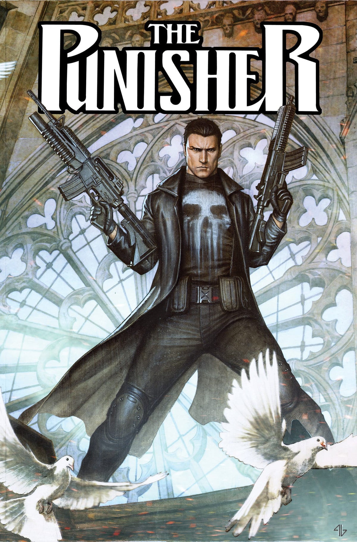 Marvel Graphic Novel Punisher: Enter The War Zone Omnibus Adi Granov Cover [DM Only] HC (Release Date: 04/06/2027) 9781302970949 PRH-9781302970949