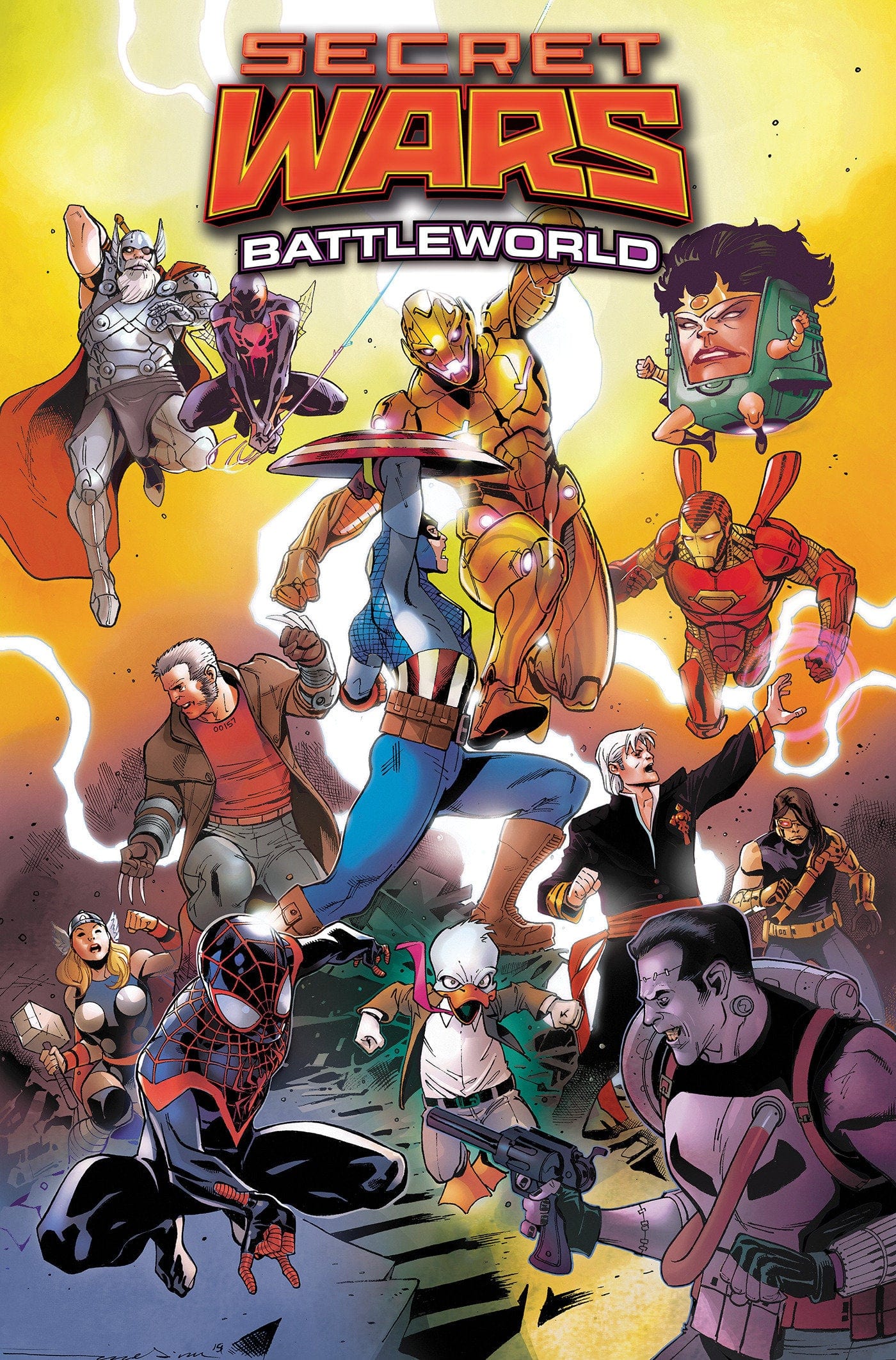 Marvel Graphic Novel Secret Wars: Battleworld Omnibus Vol. 3 HC 9781302968410 PRH-9781302968410