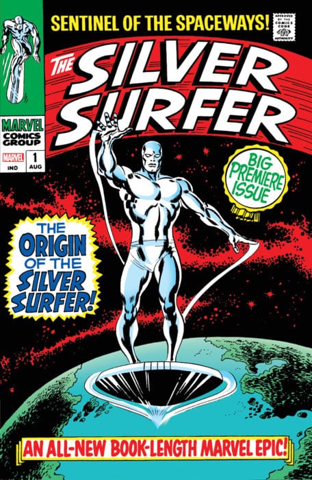 Marvel Graphic Novel Silver Surfer Omnibus Vol. 1 John Buscema First Issue Cover [New Printing 2] 9781302963583