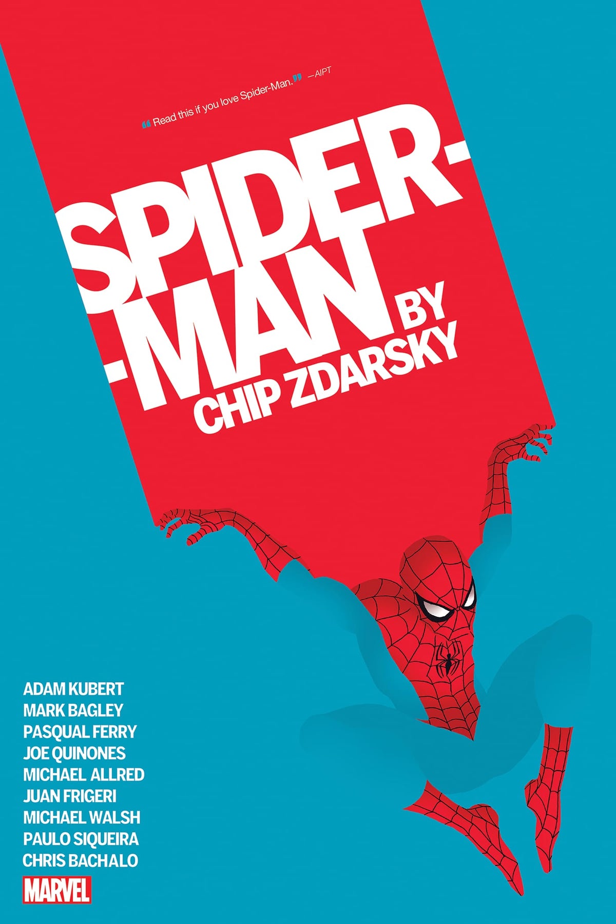 Marvel Graphic Novel Spider-Man By Chip Zdarsky Omnibus Chip Zdarsky Cover [New Printing, DM Only] 9781302969998 PRH-9781302969998