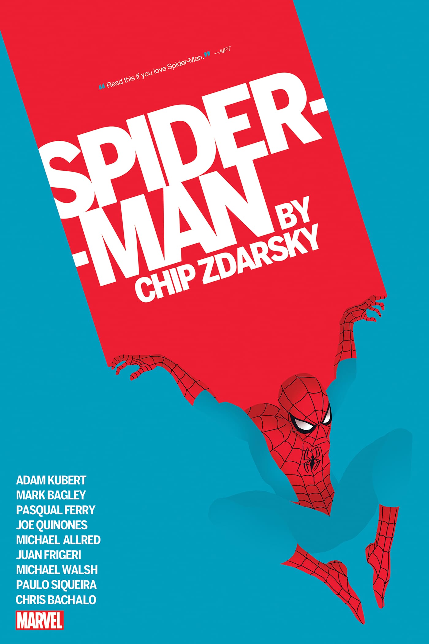 Marvel Graphic Novel Spider-Man By Chip Zdarsky Omnibus Chip Zdarsky Cover [New Printing, DM Only] 9781302969998 PRH-9781302969998