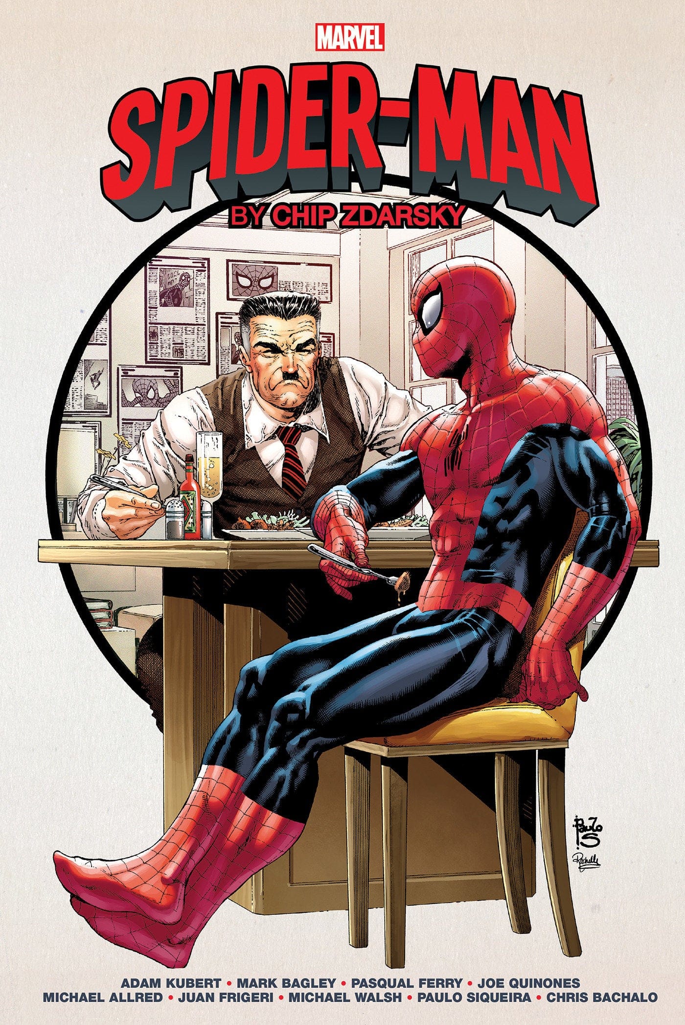 Marvel Graphic Novel Spider-Man By Chip Zdarsky Omnibus Paulo Siqueira Cover [New Printing, DM Only] 9781302969981 PRH-9781302969981