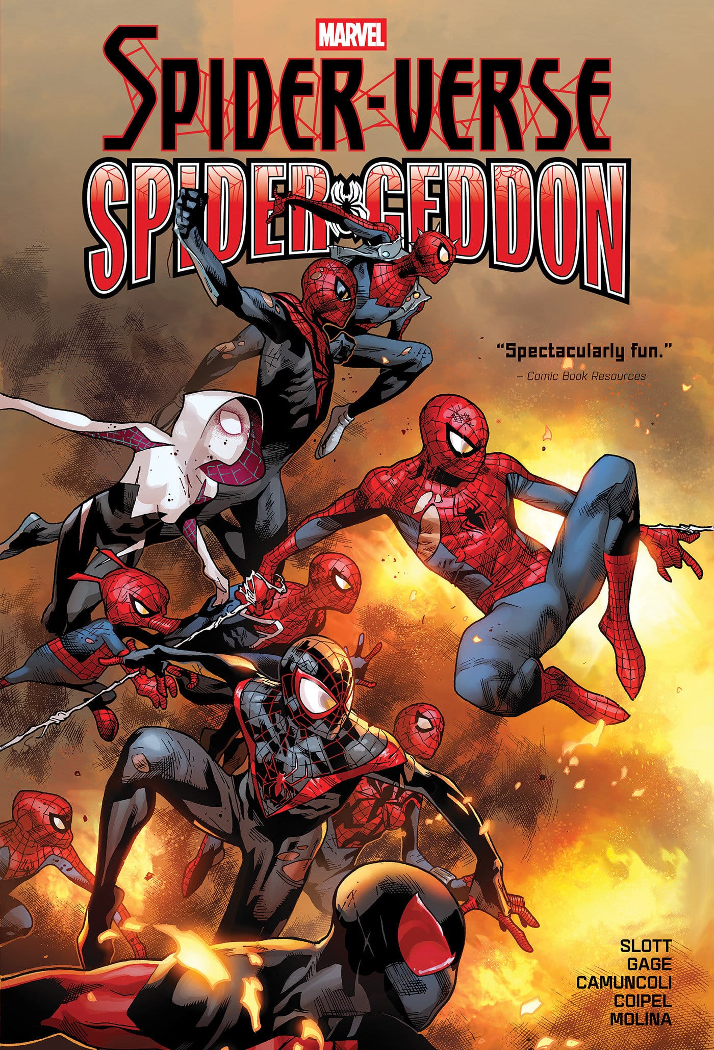 Marvel Graphic Novel Spider-Verse/Spider-Geddon Omnibus Olivier Coipel Cover [New Printing] 9781302970734 PRH-9781302970734