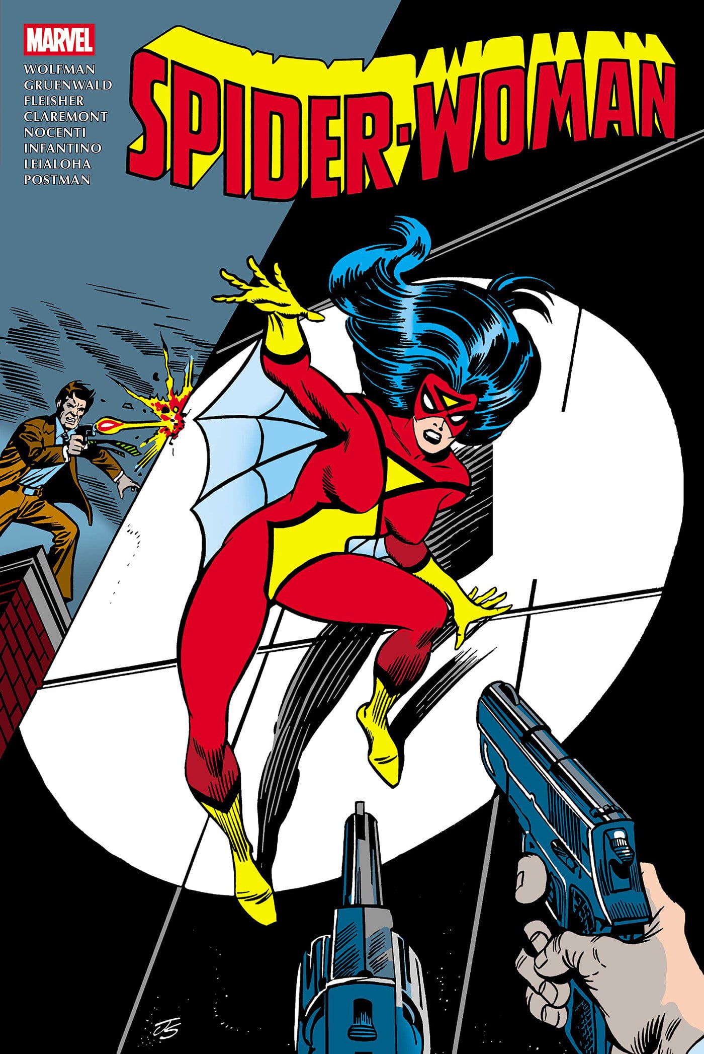 Marvel Graphic Novel Spider-Woman Omnibus Joe Sinnott Cover 9781302968526 PRH-9781302968526