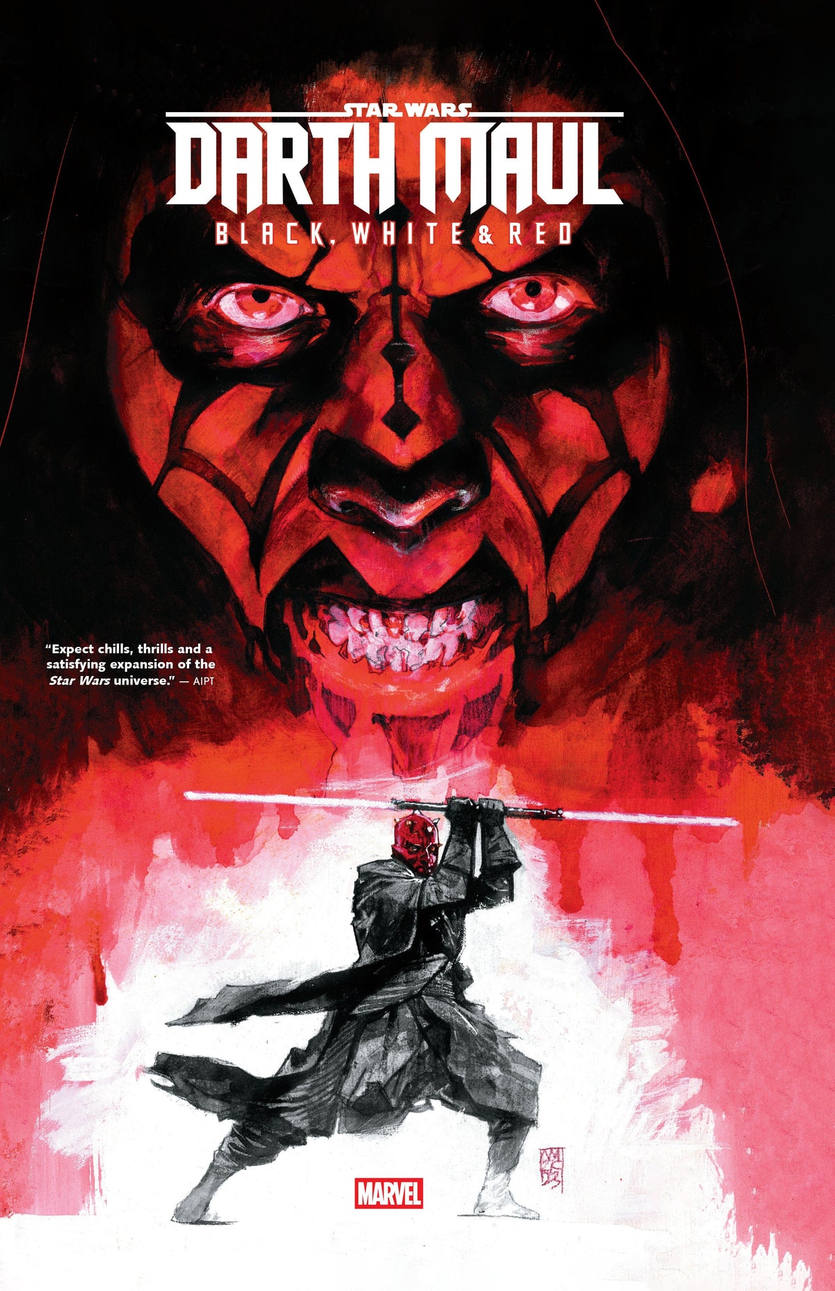 Marvel Graphic Novel Star Wars: Darth Maul - Black, White & Red TP 9781302954949 PRH-9781302954949