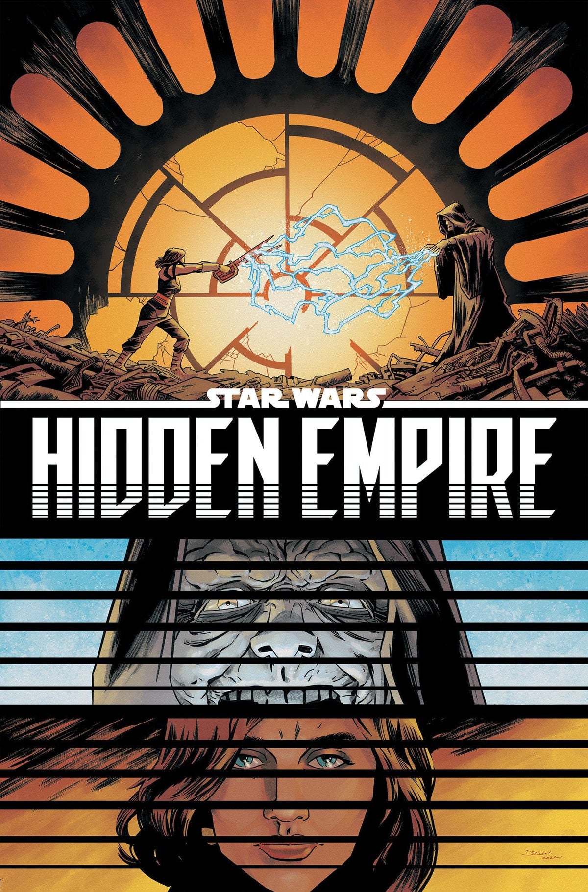 Marvel Graphic Novel Star Wars: Hidden Empire Omnibus Declan Shalvey Cover [DM Only] HC 9781302961893 PRH-9781302961893