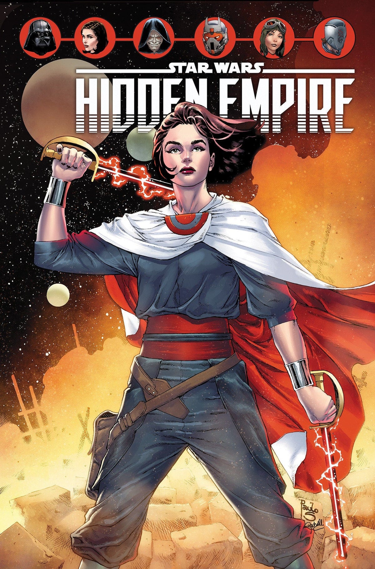Marvel Graphic Novel Star Wars: Hidden Empire Omnibus Paulo Siqueira Cover HC 9781302961886 PRH-9781302961886