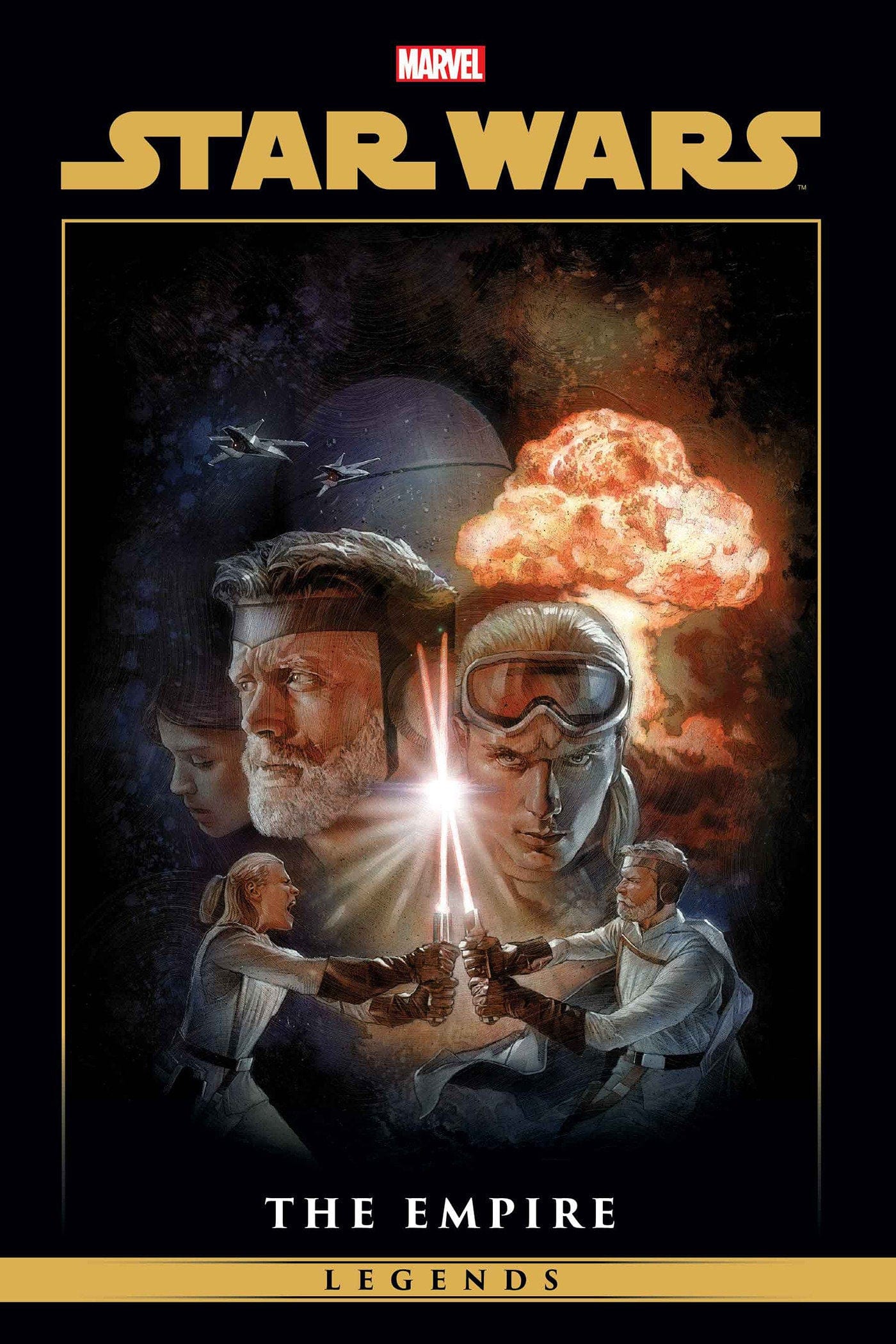 Marvel Graphic Novel Star Wars Legends: The Empire Omnibus Vol. 4 Nick Runge Cover [DM Only] 9781302965938 PRH-9781302965938