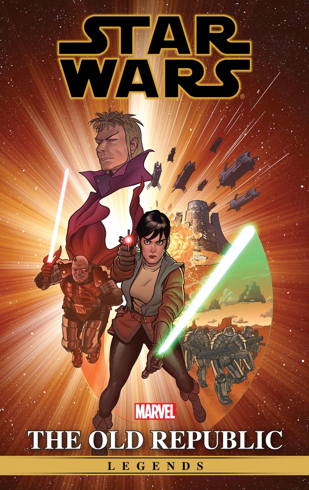Marvel Graphic Novel STAR WARS LEGENDS: THE OLD REPUBLIC OMNIBUS VOL. 2 VARIANT [DM ONLY] 9781302966027 PRH-9781302966027