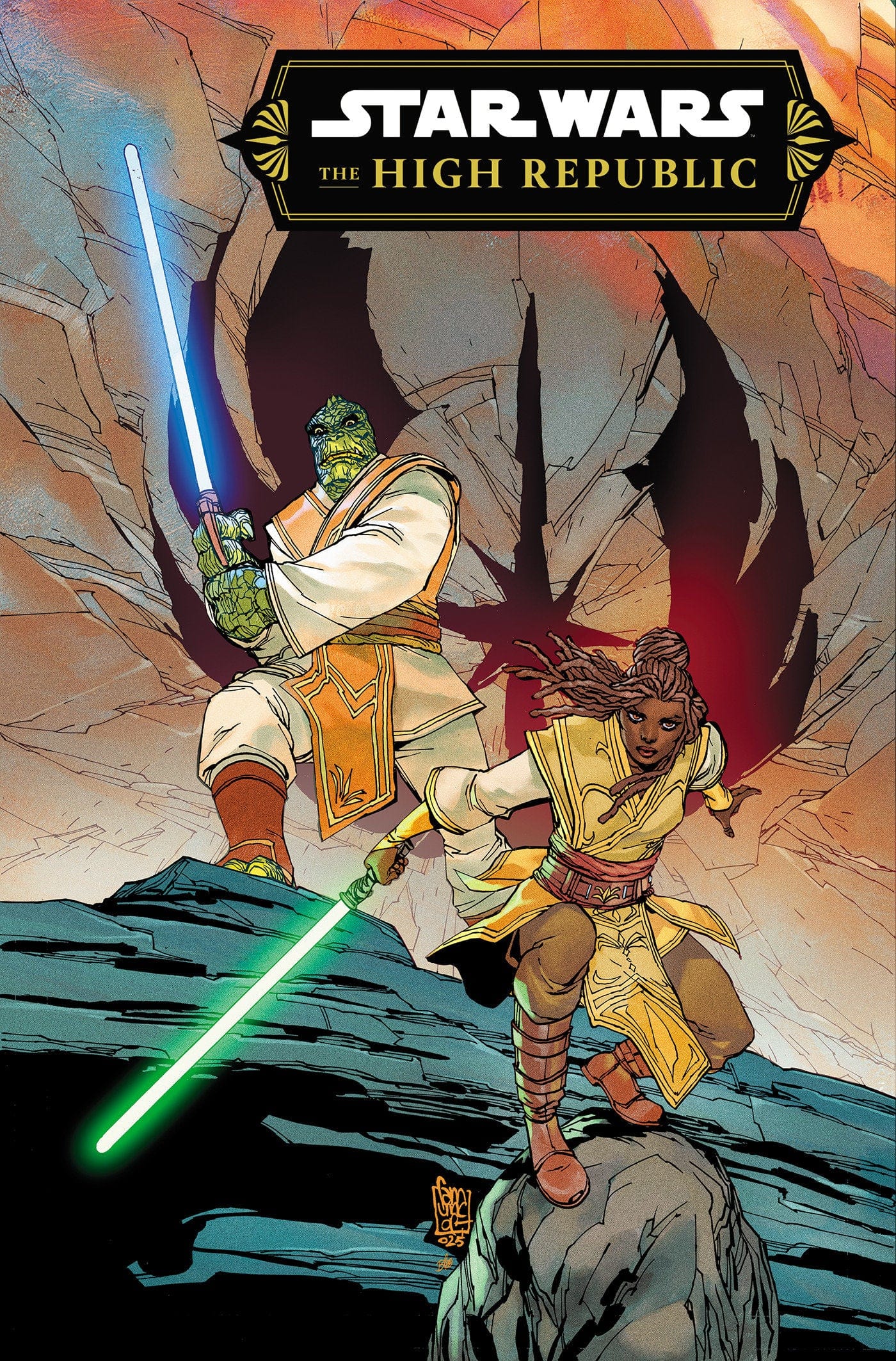 Marvel Graphic Novel Star Wars: The High Republic Phase III - Trials Of The Jedi Omnibus Camuncoli Cover [DM Only] HC 9781302961336 PRH-9781302961336