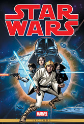 Marvel Graphic Novel Star Wars: The Original Marvel Years Omnibus Vol. 1 Greg Hildebrandt Cover [New Printing, DM Only] HC (Release Date: 03/16/2027) 9781302972912 PRH-9781302972912