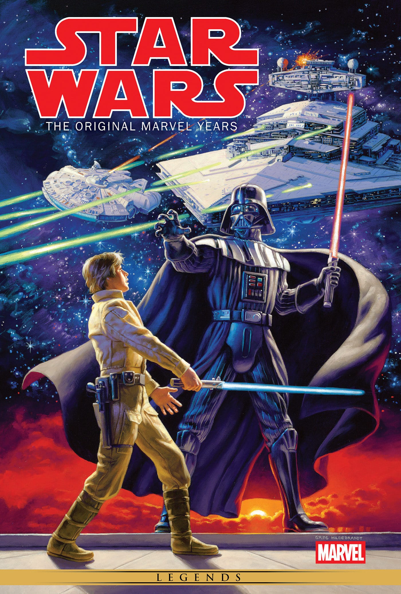 Marvel Graphic Novel Star Wars: The Original Marvel Years Omnibus Vol. 1 Howard Chaykin Cover [New Printing] 9781302972905 PRH-9781302972905