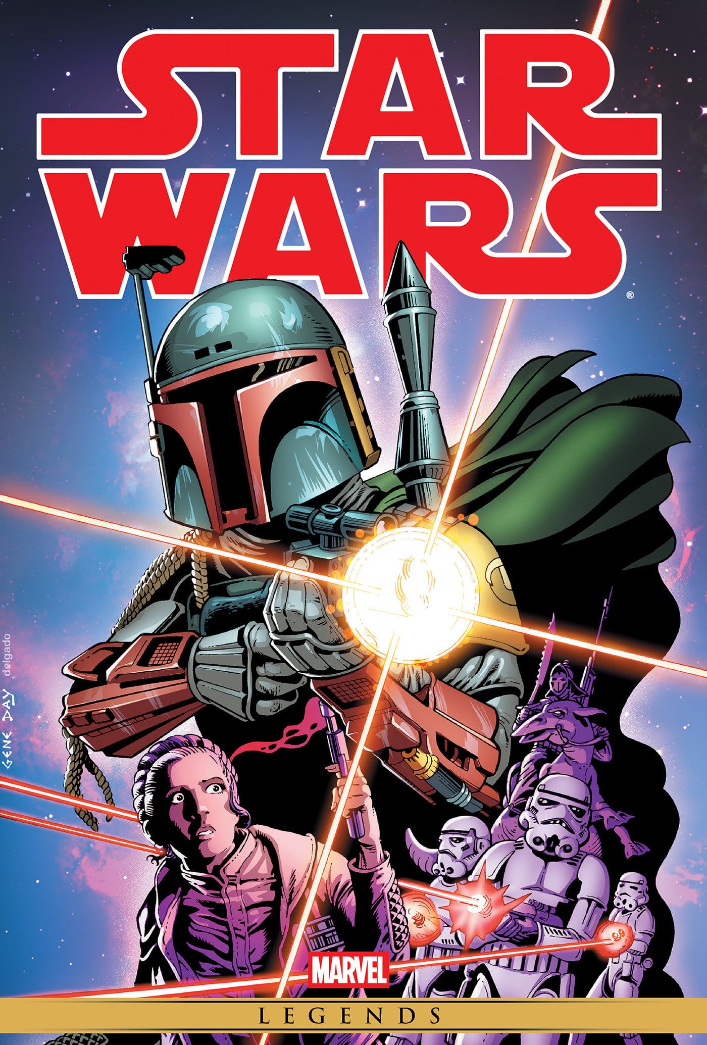 Marvel Graphic Novel Star Wars: The Original Marvel Years Omnibus Vol. 2 Gene Day Cover [New Printing] 9781302972929 PRH-9781302972929