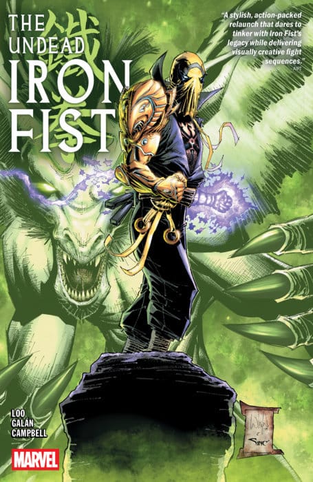 Marvel Graphic Novel The Undead Iron Fist 9781302965822 PRH-9781302965822