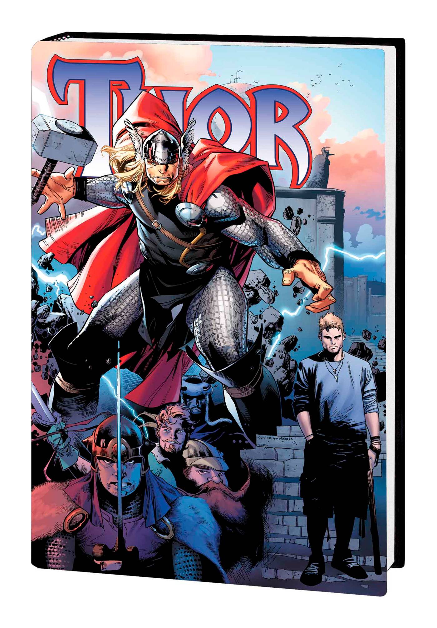 MARVEL PRH Graphic Novel Thor By Straczynski Gillen Omnibus HC DM Var 9781302953027 JUL230826
