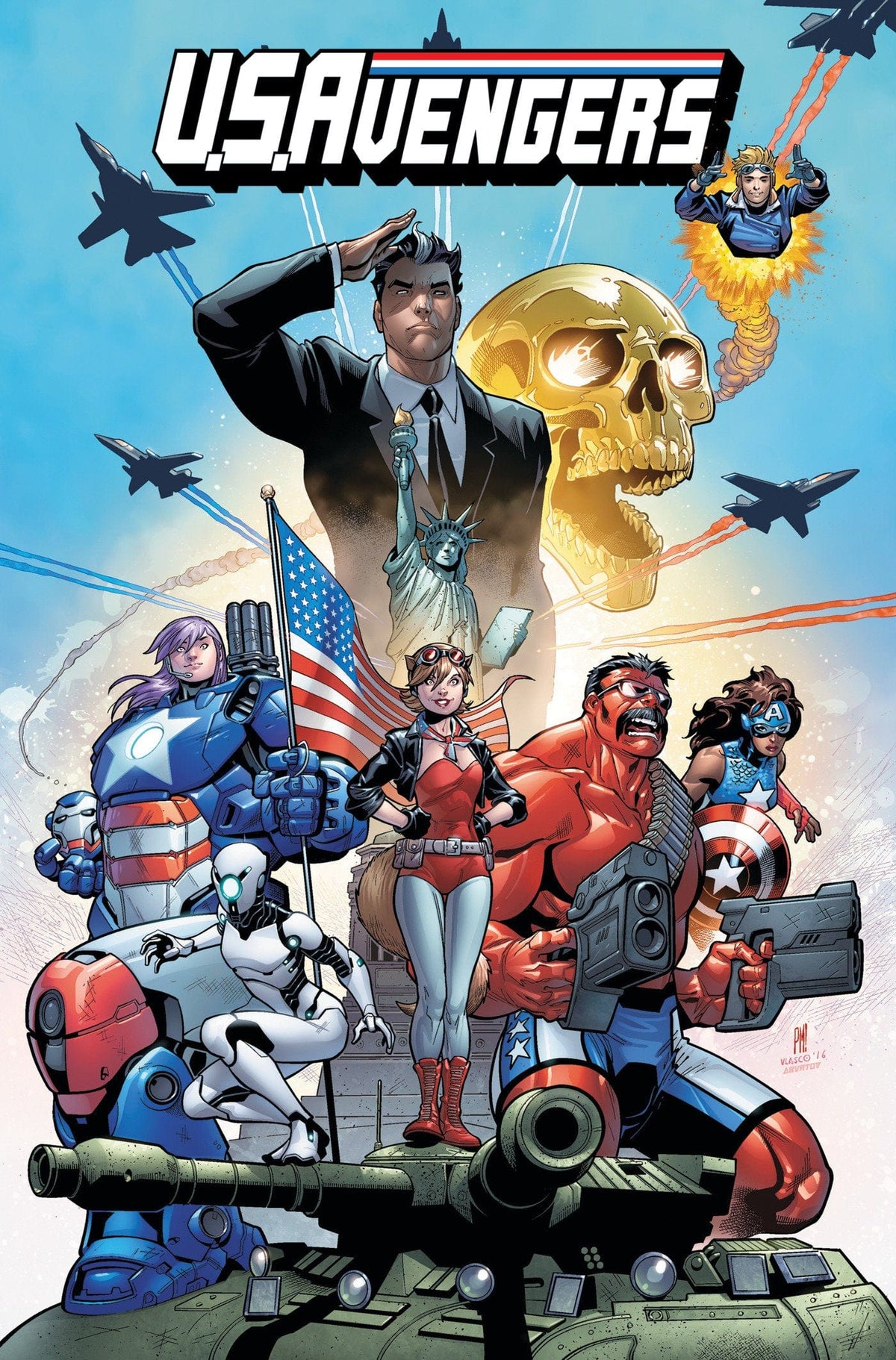 Marvel Graphic Novel U.S.AVENGERS BY AL EWING 9781302966263 PRH-9781302966263